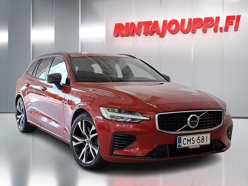 Punainen Käytetty 2019 Volvo V60 R-Design Farmari | 28 530 € (Perustarjous) - Kuva 1/3