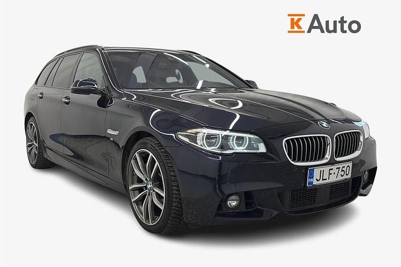 Käytetty BMW 535 Luxury Line 313 HP (230 kW) 2017 Musta Farmari