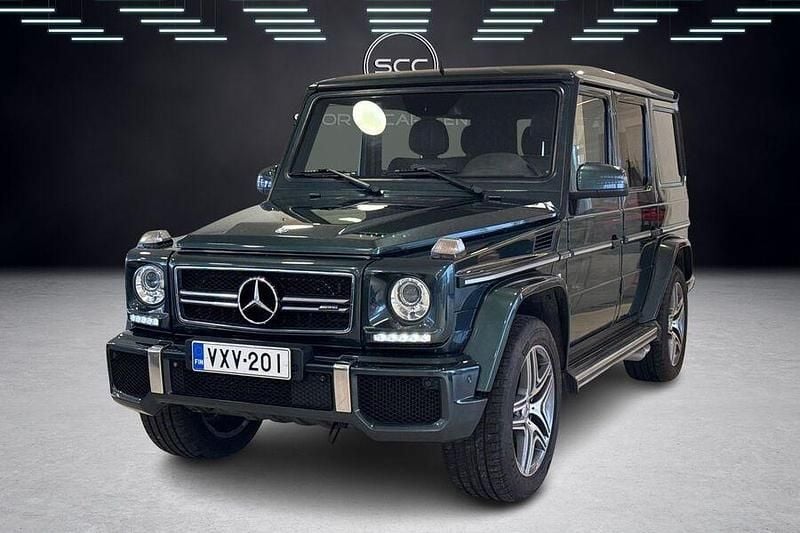 Vihreä Käytetty 2015 Mercedes G63 AMG AMG Katumaasturi | 122 800 € - Kuva 1/4