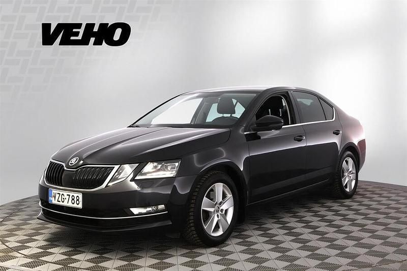 Musta Käytetty 2017 Skoda Octavia G-TEC Style Sedan | 11 800 € (Hieman kallis) - Kuva 1/4