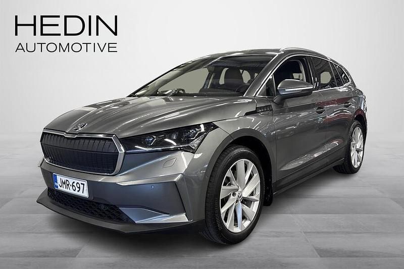 Harmaa Käytetty 2022 Skoda Enyaq iV Drive Katumaasturi | 31 900 € (Perustarjous) - Kuva 1/4