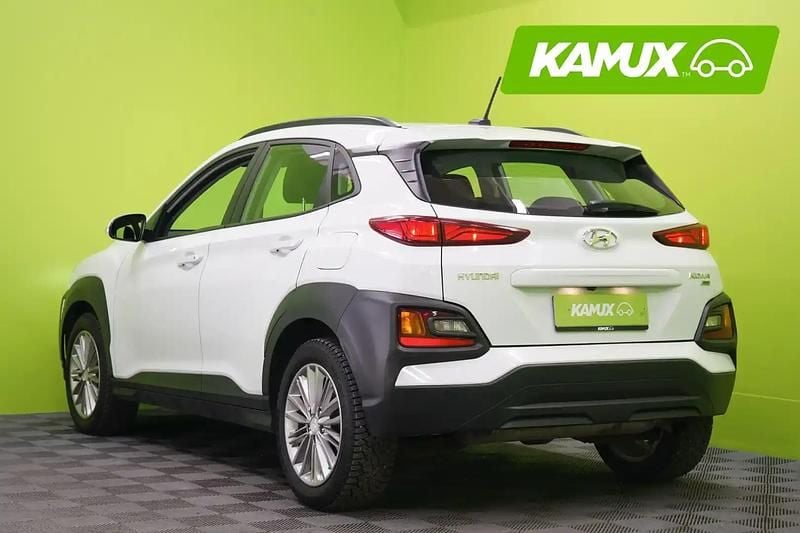 Käytetty Hyundai Kona Comfort 177 HP (130 kW) 2019 Valkoinen Katumaasturi