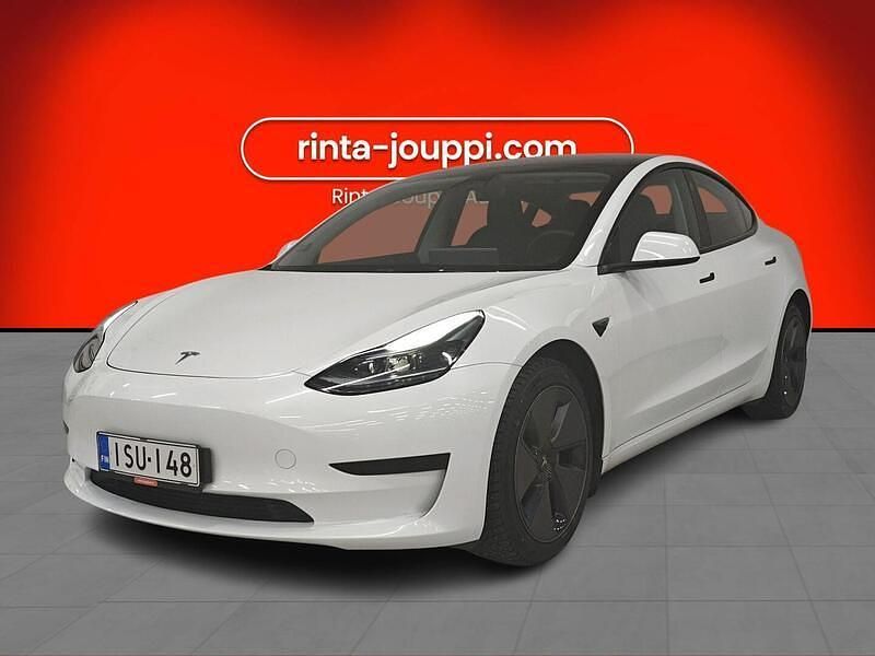 Valkoinen Käytetty 2023 Tesla Model 3 Standard Range Sedan | 27 580 € (Perustarjous) - Kuva 1/3