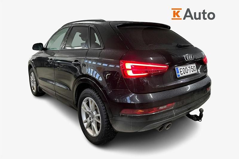 Käytetty Audi Q3 150 HP (110 kW) 2017 Musta Katumaasturi