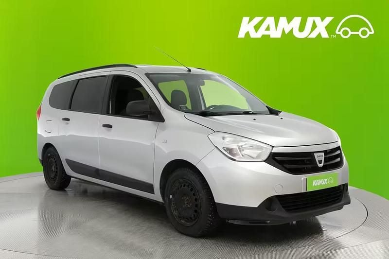 Hopea / harmaa Käytetty 2013 Dacia Lodgy Ambiance Tila-auto | 6 790 € - Kuva 1/4