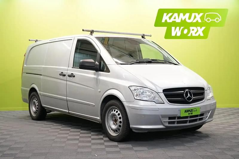 Käytetty Mercedes Vito 163 HP (119 kW) 2013 Hopea / harmaa Van