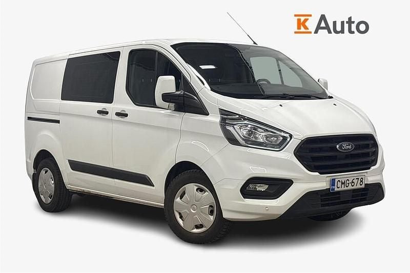 Valkoinen Käytetty 2019 Ford Transit Custom Trend Van | 15 800 € (Supertarjous) - Kuva 1/3