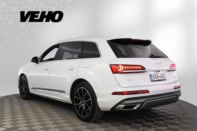 Käytetty Audi Q7 Business 340 HP (250 kW) 2020 Valkoinen Katumaasturi