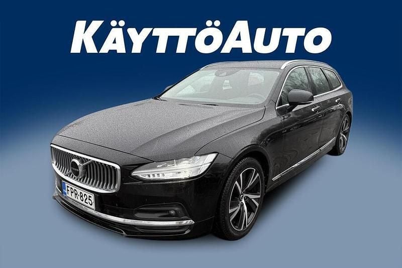 Met. musta Käytetty 2021 Volvo V90 Inscription Farmari | 29 900 € (Perustarjous) - Kuva 1/4