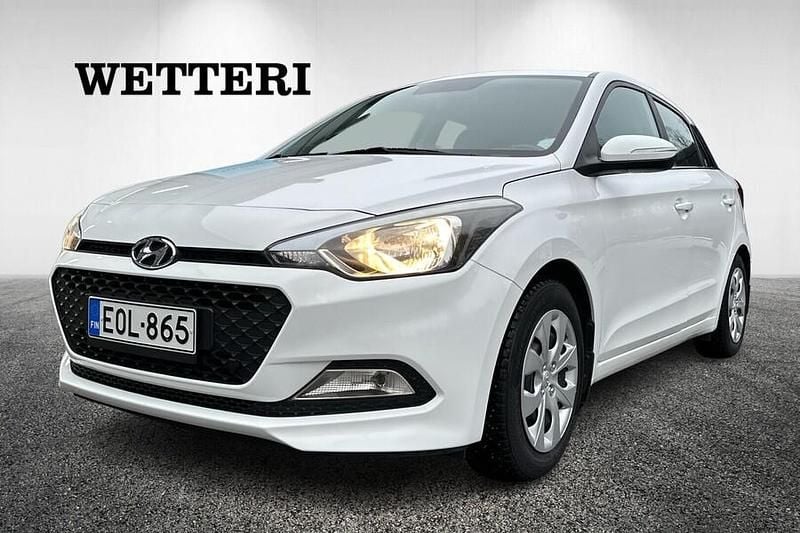 Valkoinen Käytetty 2017 Hyundai i20 Classic Viistoperä | 9 400 € (Hieman kallis) - Kuva 1/4