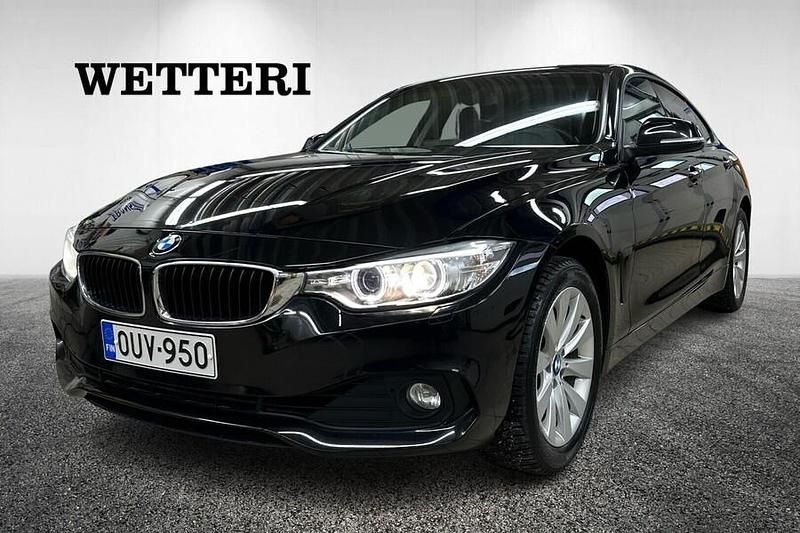 Käytetty BMW 420 Sport Line 184 HP (135 kW) 2015 Musta Coupe - kaksiovinen