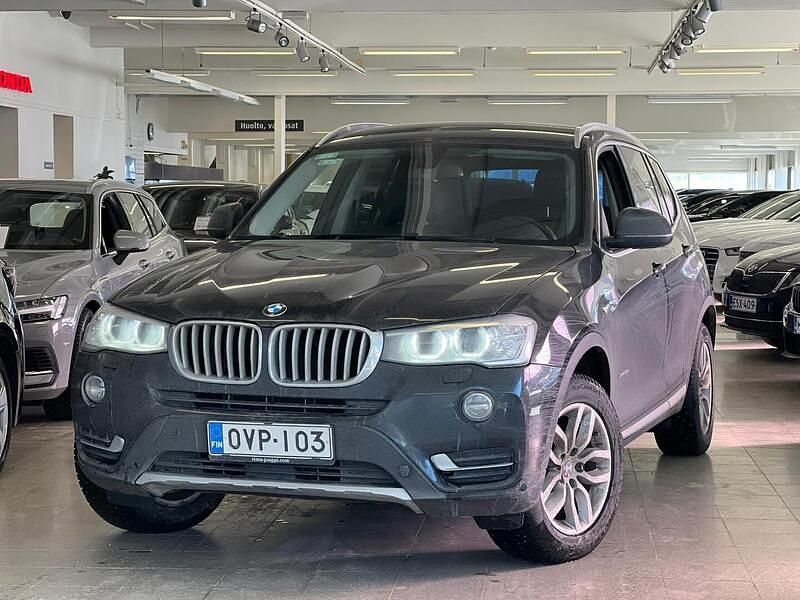 Käytetty BMW X3 M Sport 190 HP (139 kW) 2017 Musta Katumaasturi
