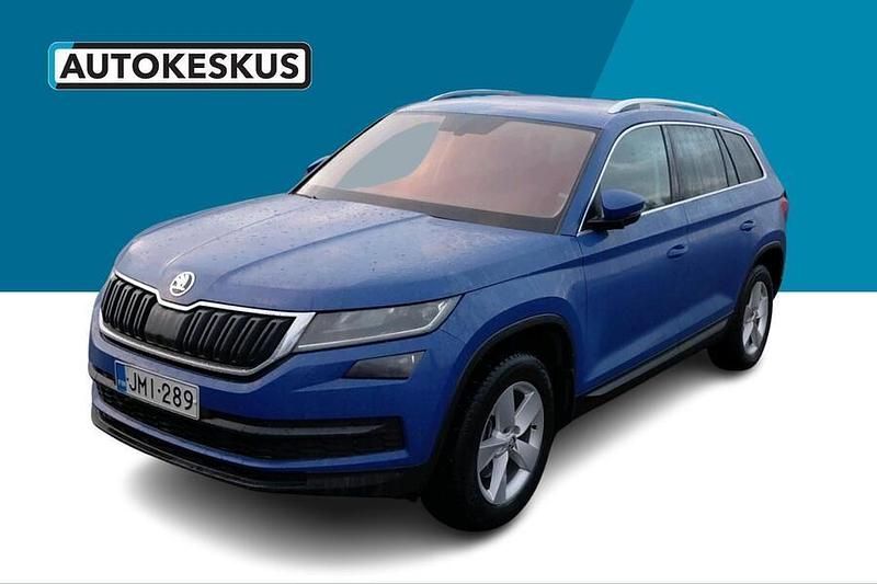 Sininen Käytetty 2021 Skoda Kodiaq Business Line Katumaasturi | 30 890 € (Hyvä tarjous) - Kuva 1/2