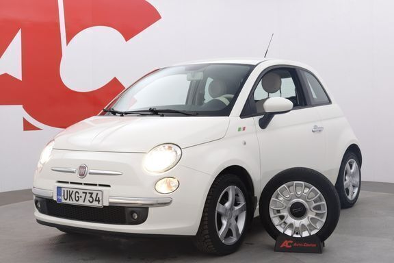 Valkoinen Käytetty 2011 Fiat 500 Viistoperä | 7 890 € (Perustarjous) - Kuva 1/4