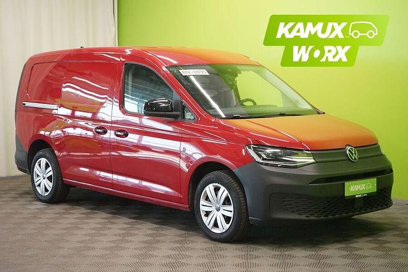 Punainen Käytetty 2023 VW Caddy Maxi Tila-auto | 21 900 € (Hyvä tarjous) - Kuva 1/3