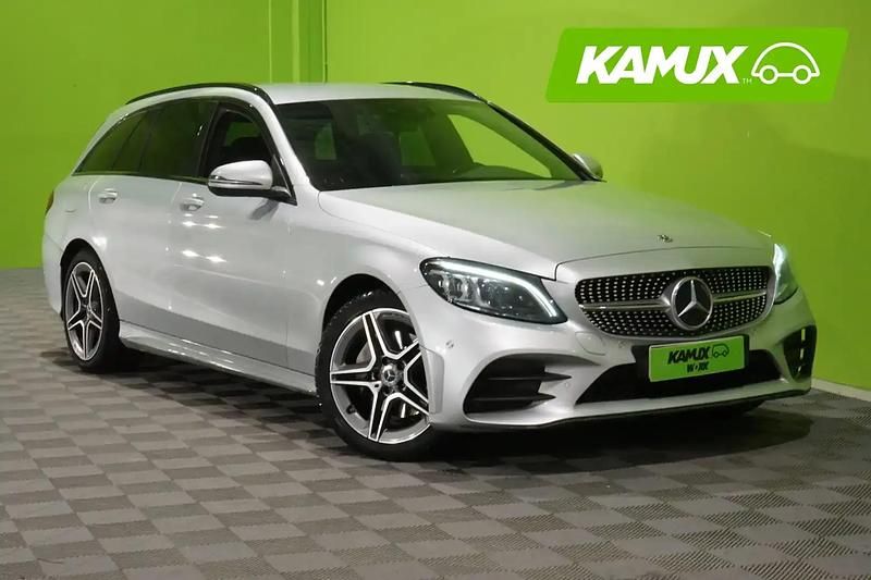 Käytetty Mercedes C220 AMG 194 HP (142 kW) 2019 Hopea / harmaa Farmari