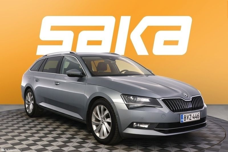 Harmaa Käytetty 2019 Skoda Superb Business Line Farmari | 25 880 € (Perustarjous) - Kuva 1/3