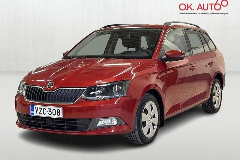 Punainen Käytetty 2016 Skoda Fabia Ambition Farmari | 9 990 € (Hyvä tarjous) - Kuva 1/4