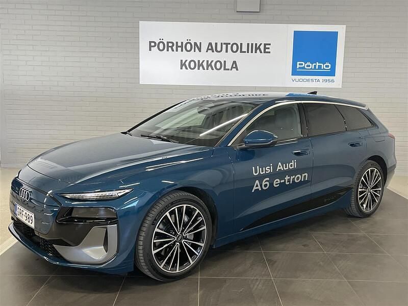 Sininen Käytetty 2025 Audi A6 e-tron Performance Farmari | 69 900 € (Perustarjous) - Kuva 1/4