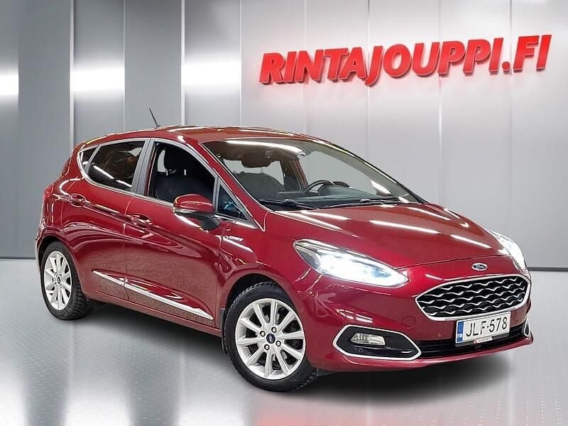 Käytetty Ford Fiesta Vignale 101 HP (74 kW) 2019 Punainen Viistoperä