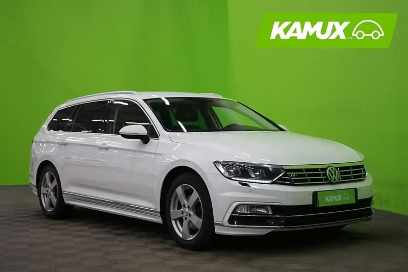 Käytetty VW Passat R-line 190 HP (139 kW) 2018 Valkoinen Farmari