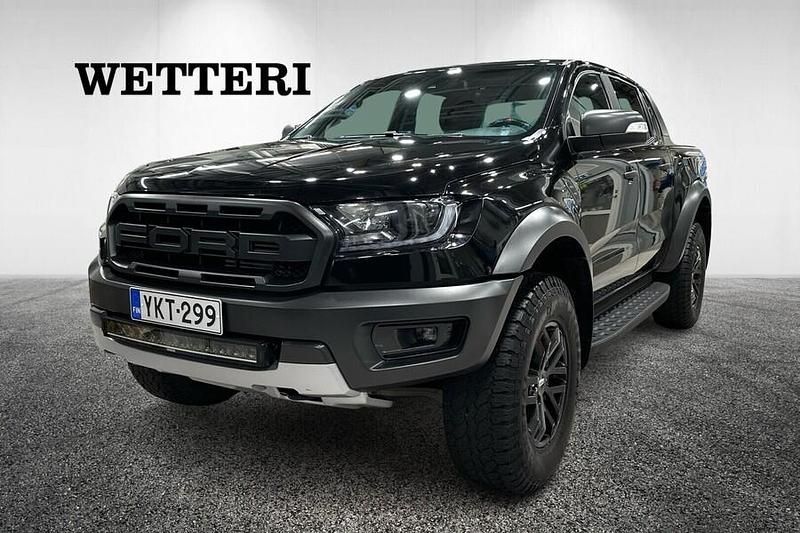 Musta Käytetty 2022 Ford Ranger Raptor Nouto | 49 900 € (Perustarjous) - Kuva 1/4