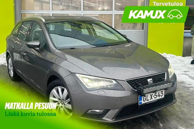 Käytetty Seat Leon ST 4Drive 150 HP (110 kW) 2015 Hopea / harmaa Farmari