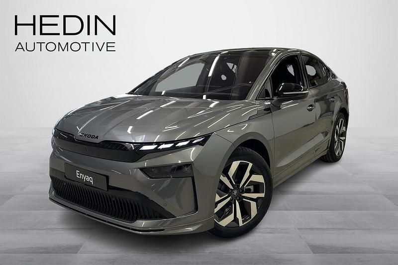 Harmaa Käytetty 2025 Skoda Enyaq iV SportLine Katumaasturi | 56 900 € - Kuva 1/4