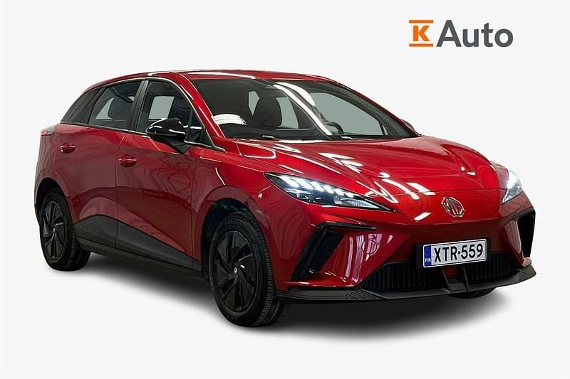 Käytetty MG MG4 EV 125 kW (170 HP) 2023 Punainen Viistoperä