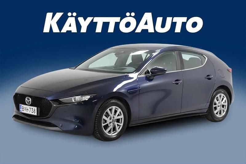 Käytetty Mazda 3 Vision 150 HP (110 kW) 2023 Sininen Viistoperä