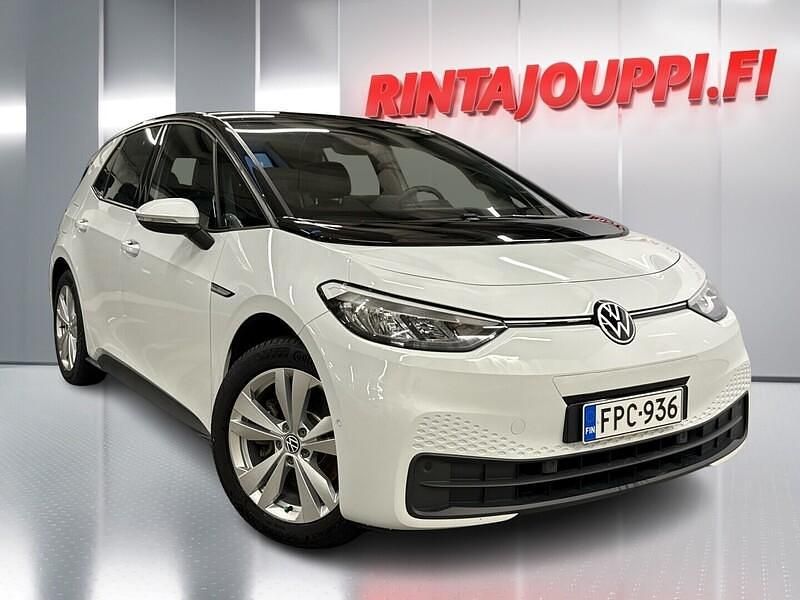 Käytetty VW ID.3 Pro Performance 150 kW (204 HP) 2022 Valkoinen Viistoperä