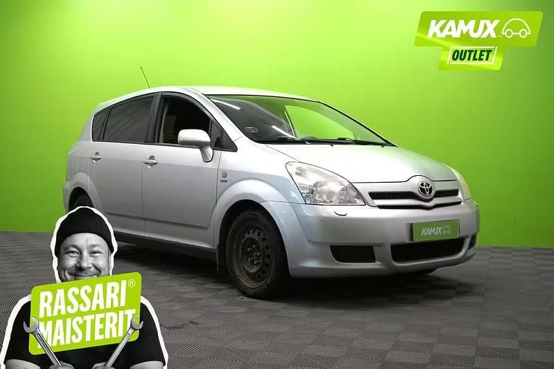 Hopea / harmaa Käytetty 2005 Toyota Corolla Verso Terra Tila-auto | 2 500 € (Supertarjous) - Kuva 1/4