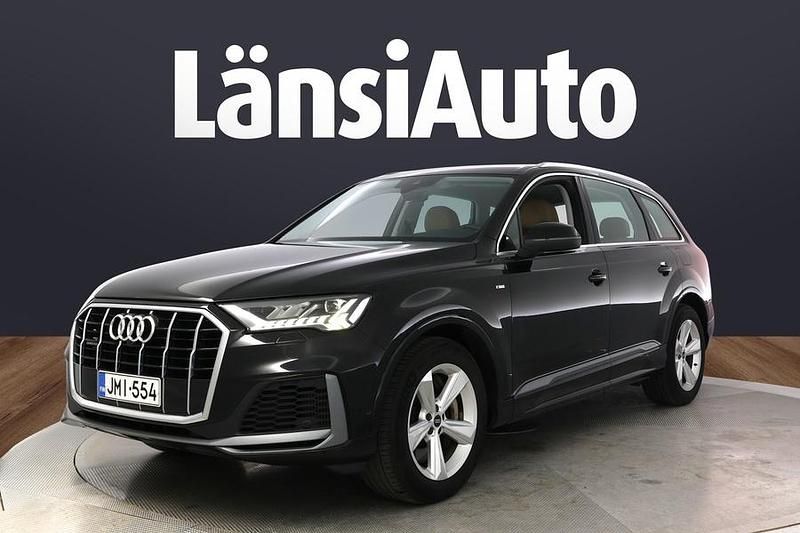 Musta Käytetty 2021 Audi Q7 Business Katumaasturi | 38 990 € (Supertarjous) - Kuva 1/2