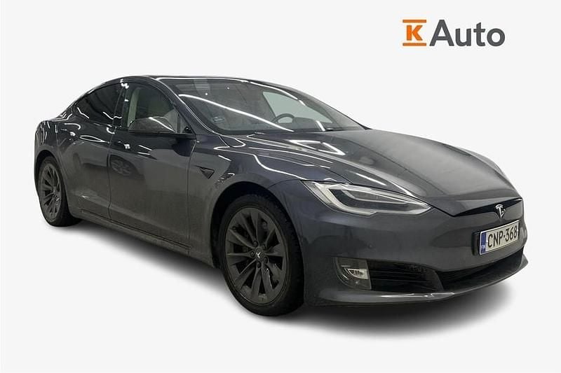 Harmaa Käytetty 2019 Tesla Model S Long Range AWD Viistoperä | 35 800 € (Perustarjous) - Kuva 1/3