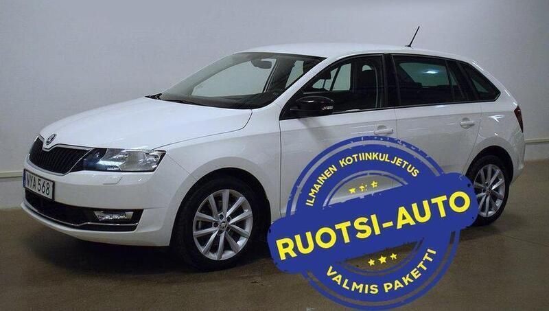 Valkoinen Käytetty 2018 Skoda Rapid Viistoperä | 16 790 € - Kuva 1/4