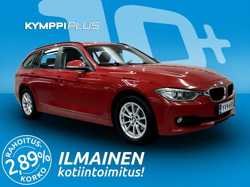 Punainen Käytetty 2013 BMW 320 Farmari | 16 370 € (Hieman kallis) - Kuva 1/2
