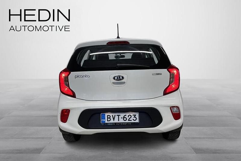 Käytetty Kia Picanto EX 83 HP (61 kW) 2019 Valkoinen Viistoperä