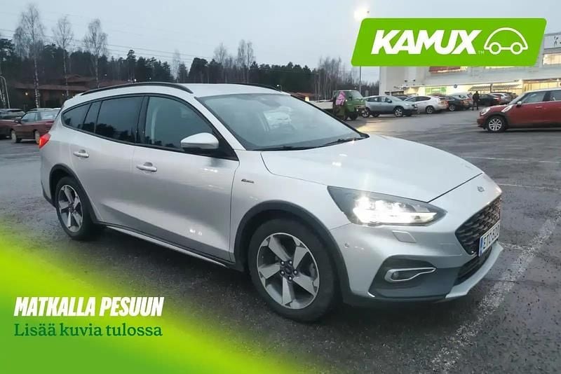 Hopea / harmaa Käytetty 2020 Ford Focus Active Farmari | 13 990 € (Perustarjous) - Kuva 1/4