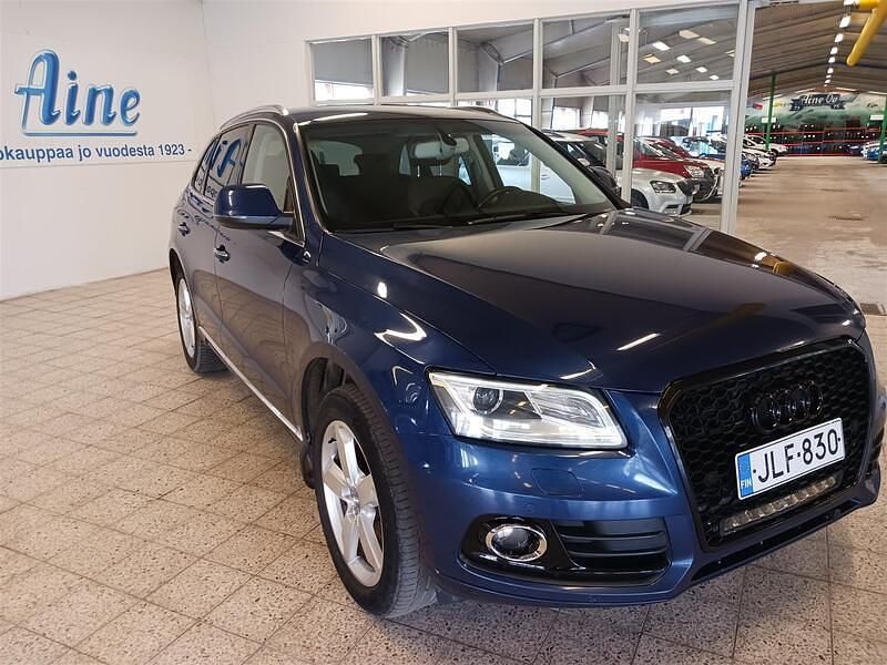 Käytetty Audi Q5 Business 190 HP (139 kW) 2014 Sininen Katumaasturi