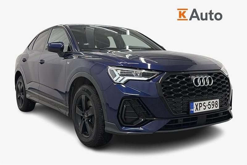 Käytetty Audi Q3 Sportback Business 245 HP (180 kW) 2021 Sininen Katumaasturi