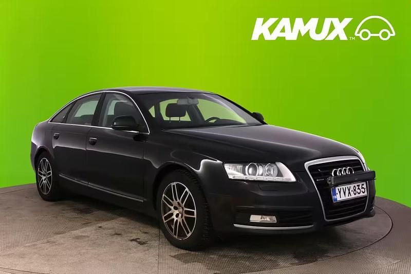 Musta Käytetty 2010 Audi A6 Sedan | 5 890 € (Hyvä tarjous) - Kuva 1/4