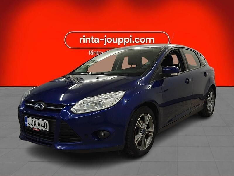 Sininen Käytetty 2014 Ford Focus Viistoperä | 4 450 € (Perustarjous) - Kuva 1/4
