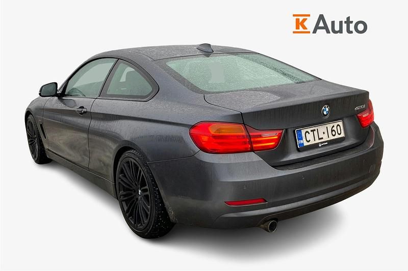 Käytetty BMW 420 Comfort Edition 181 HP (133 kW) 2015 Harmaa Coupe - kaksiovinen