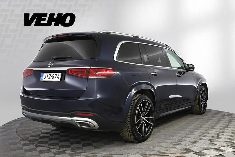 Käytetty Mercedes GLS350 AMG 286 HP (210 kW) 2021 Sininen Katumaasturi