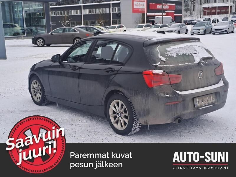 Käytetty BMW 118 136 HP (100 kW) 2019 Musta Viistoperä