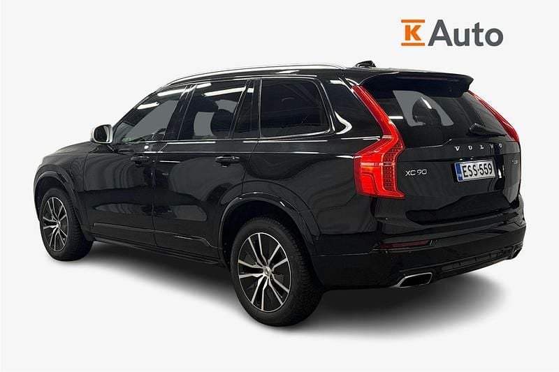 Käytetty Volvo XC90 R-Design 320 HP (235 kW) 2017 Musta Katumaasturi