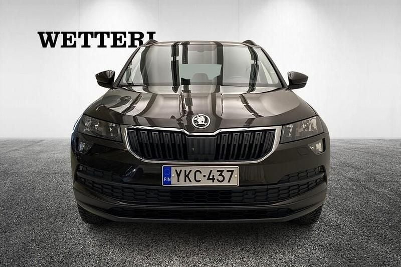 Käytetty Skoda Karoq Ambition 150 HP (110 kW) 2018 Ruskea Katumaasturi