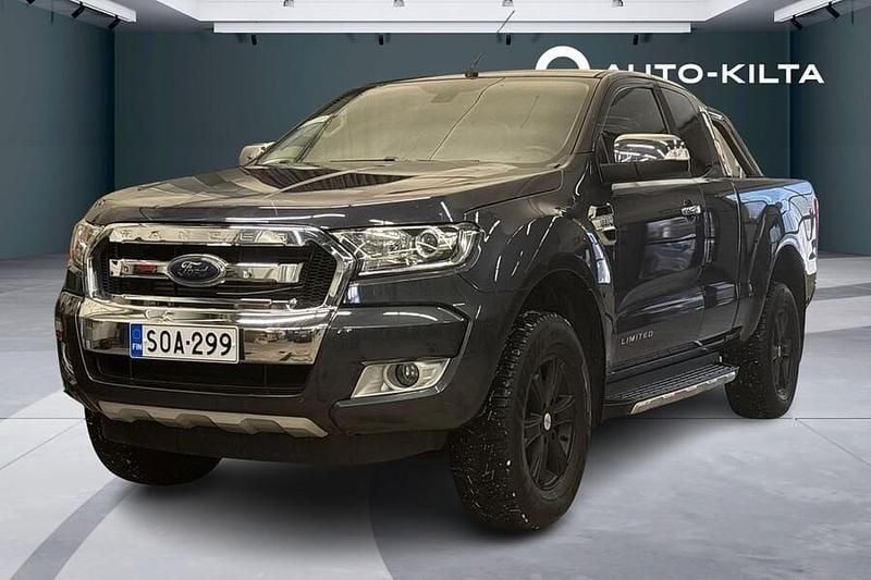 Käytetty Ford Ranger Limited 160 HP (117 kW) 2018 Harmaa Nouto