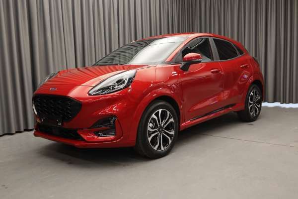 Punainen Käytetty 2022 Ford Puma ST-Line Coupe - kaksiovinen | 22 900 € (Hyvä tarjous) - Kuva 1/4