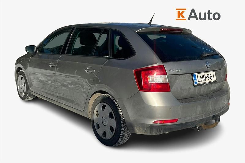 Käytetty Skoda Rapid Elegance 122 HP (89 kW) 2015 Ruskea (beige) Viistoperä